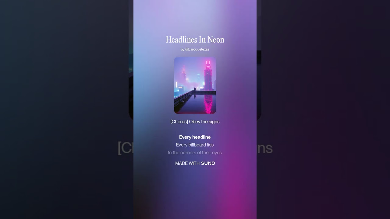 Headlines in Neon.. (aka as 