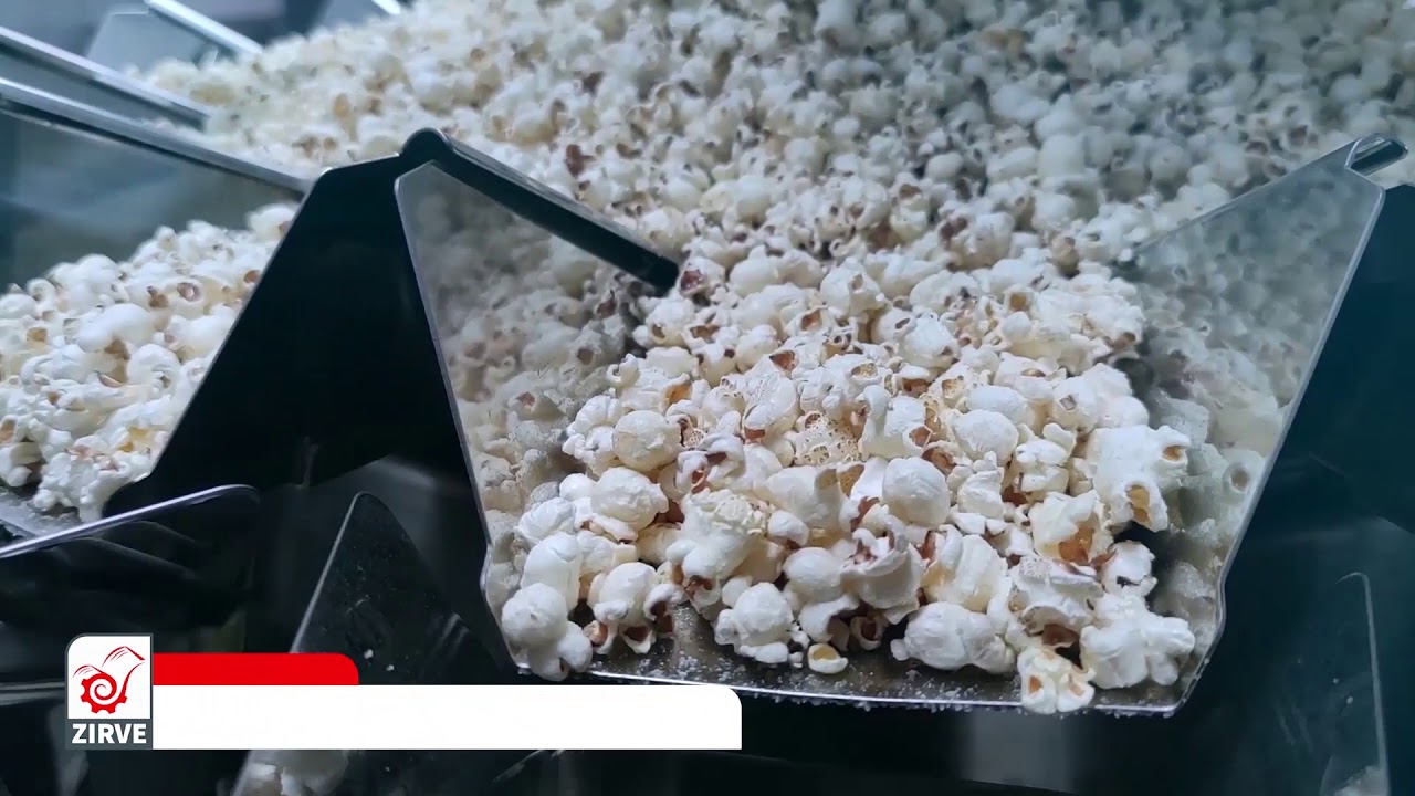 Full Automatic C150 Popcorn Production Line With Concord 14 V4  Project