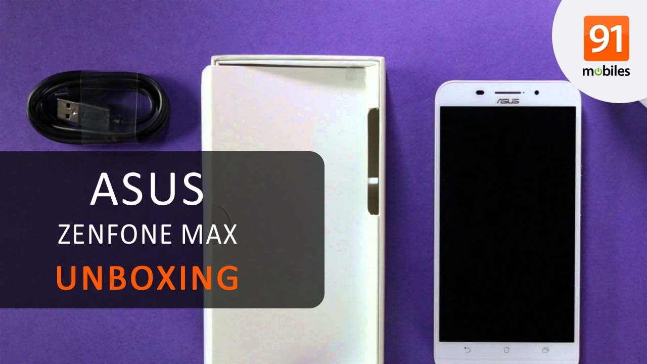 Asus Zenfone Max: Unboxing [Quick]