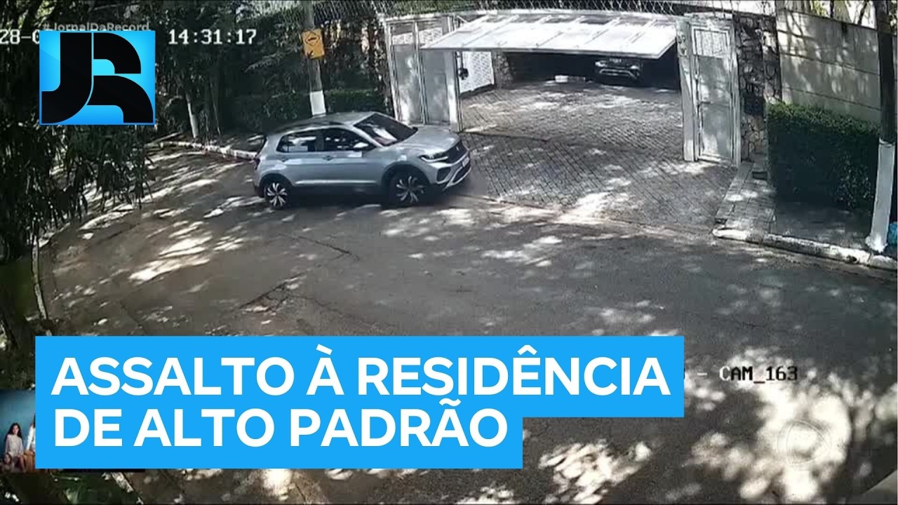 Assaltantes podem ter usado controle remoto clonado para entrar em residência de alto padrão em SP