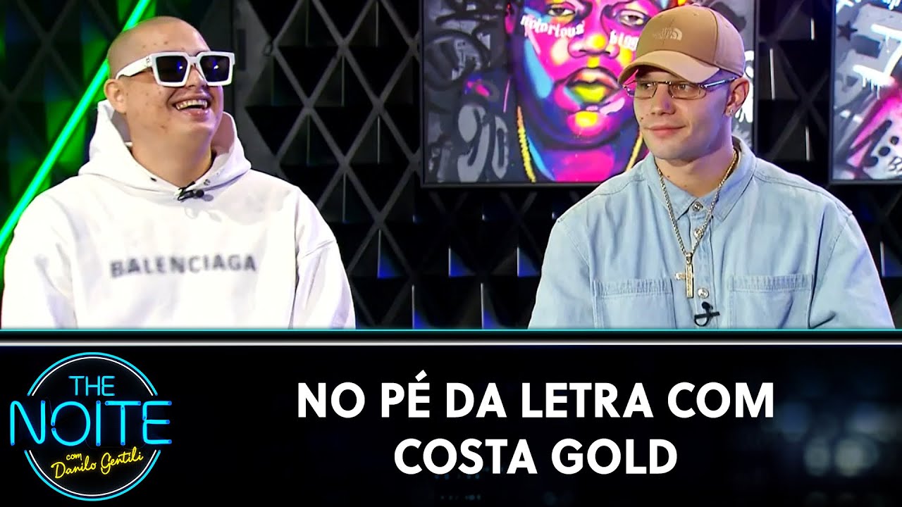 No Pé da Letra com Costa Gold | The Noite (02/08/23)