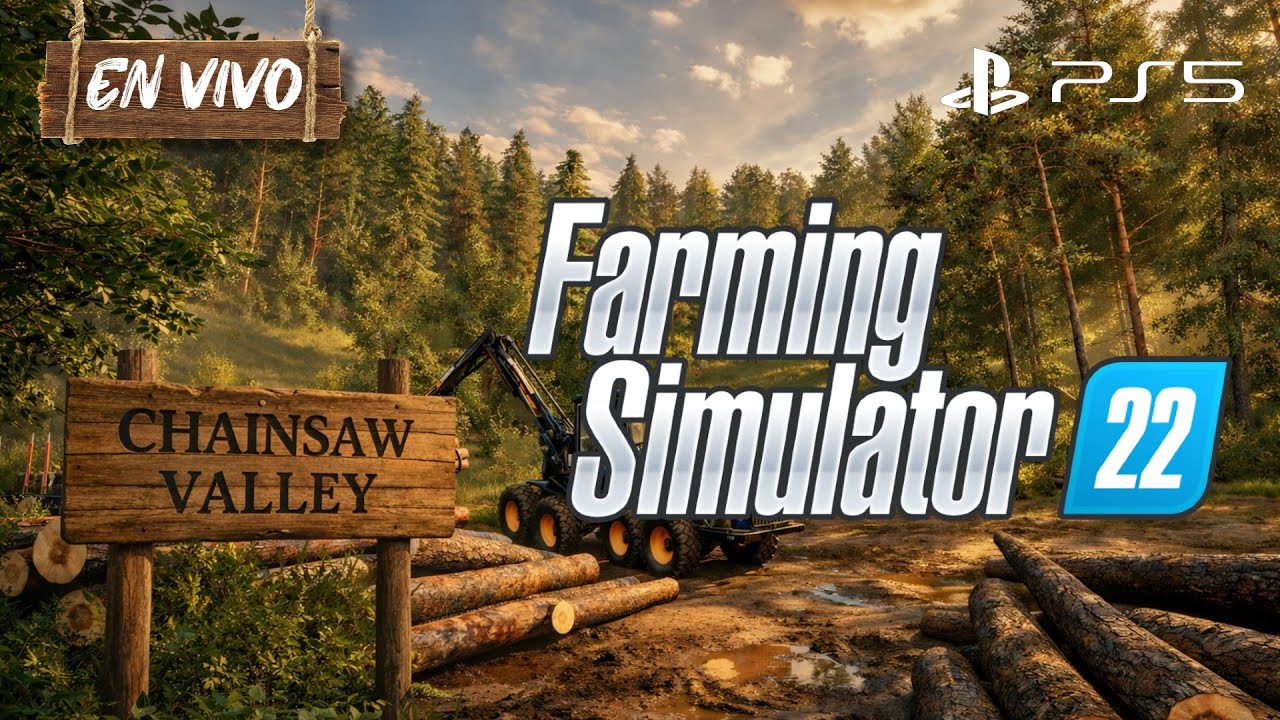 Farming Simulator 22 | Chainsaw Valley - Dia 0 Nuevos Horizontes
