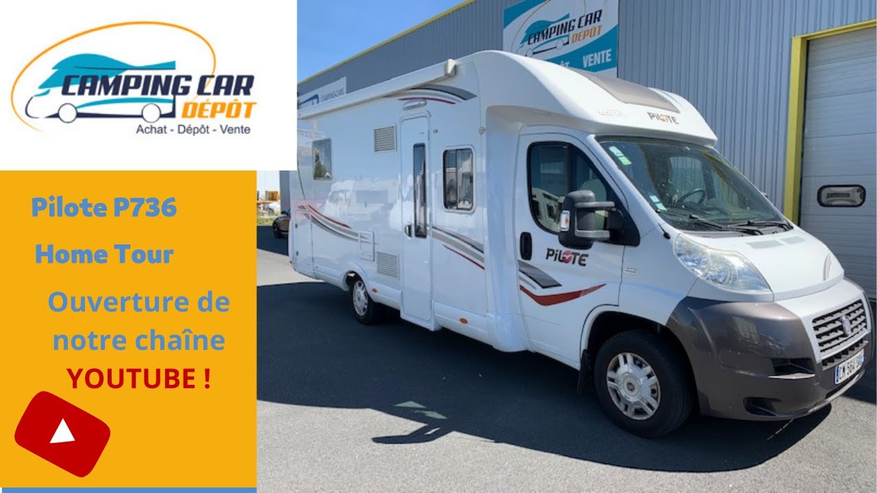 Présentation vidéo camping-car Pilote P736