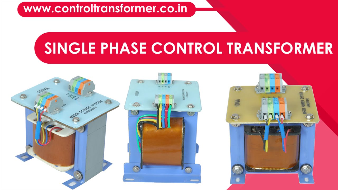 Control Transformers, Transformer Manufacturer India
