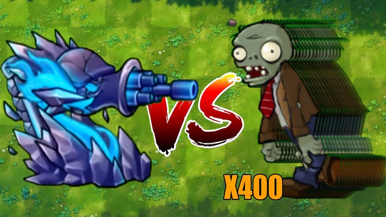 PVZ 1 Fusion 2.5 Challenge!! New Plants - 1 Plants Fusion VS 400 Zombies - Who Will Win?