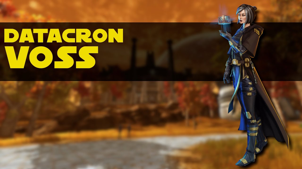 Датакроны Восса в SWTOR — Руководство по датакронам SWTOR 2022