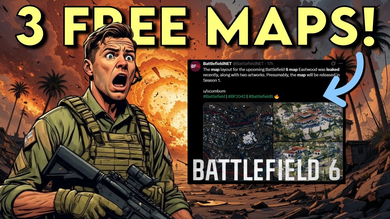BF6 SEASON 1 MAPS LEAKED! You Won't Believe What's Coming!