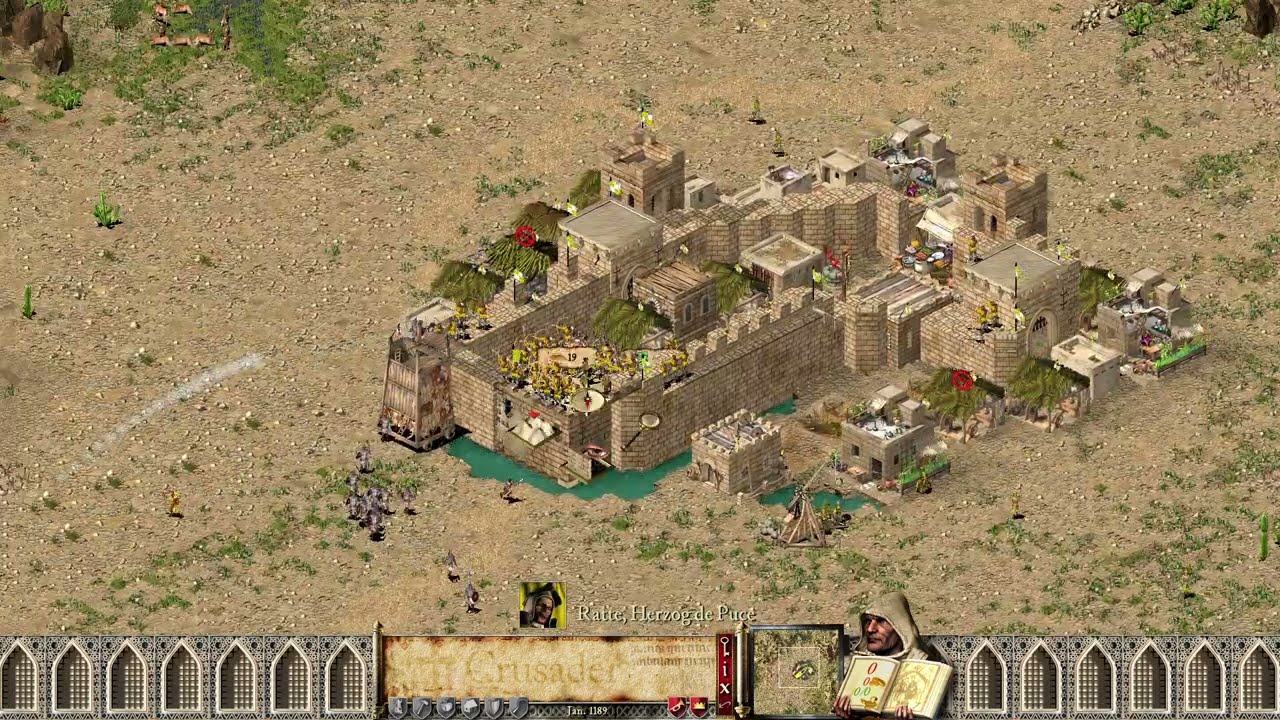 Lite-Show | Stronghold Crusader Crusader Pilaw pack AI-Tornament 1/8 финала Крыса VS Саладин