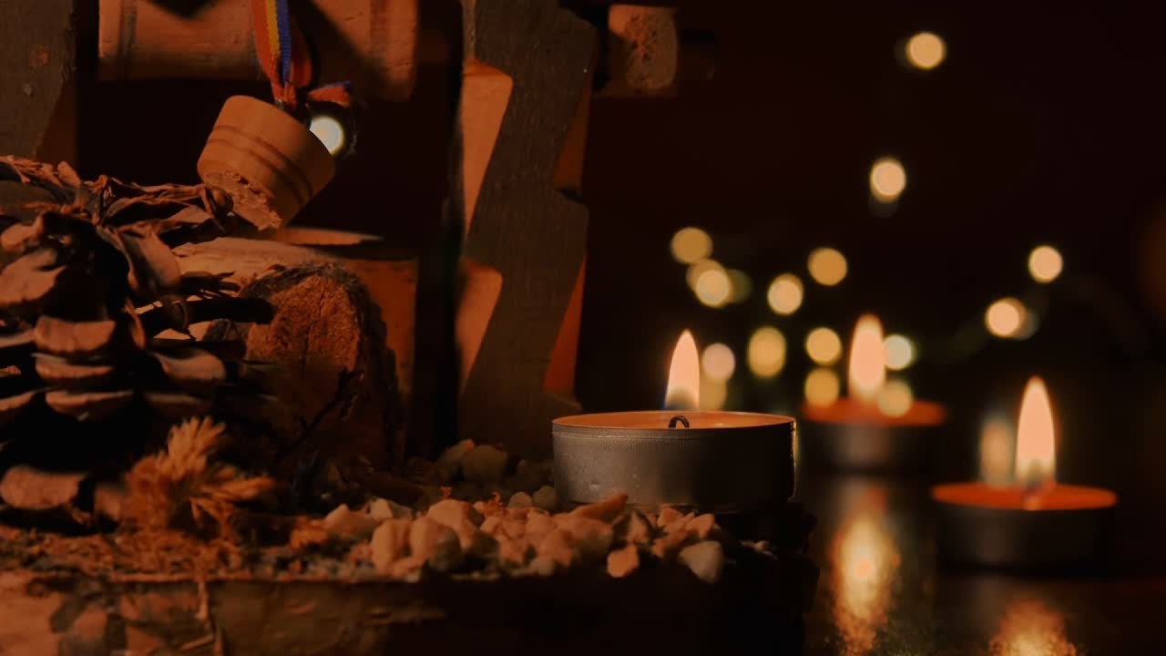 Musique relaxante au coin du feu 🔥 Piano calme et crépitement de bougie pour un sommeil profond
