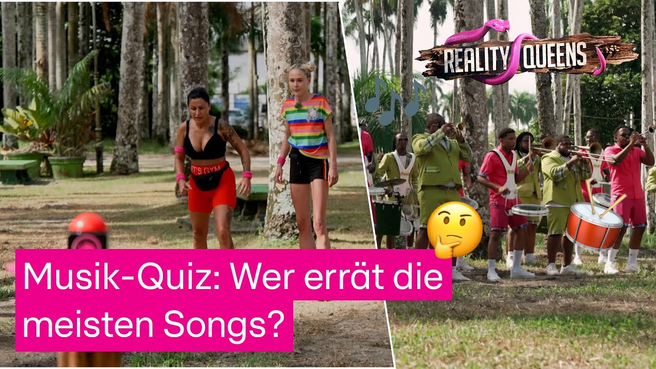 Mit ABBA ins FINALE!? ​🎶​ Verrücktes Song-Quiz mit Live-Band ​​😍​​​​ | Reality Queens 👑