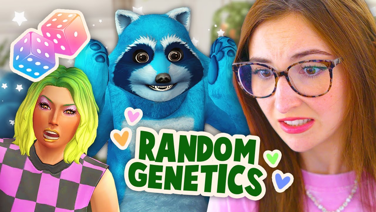 can i make a sim using ONLY random genetics in sims 4?
