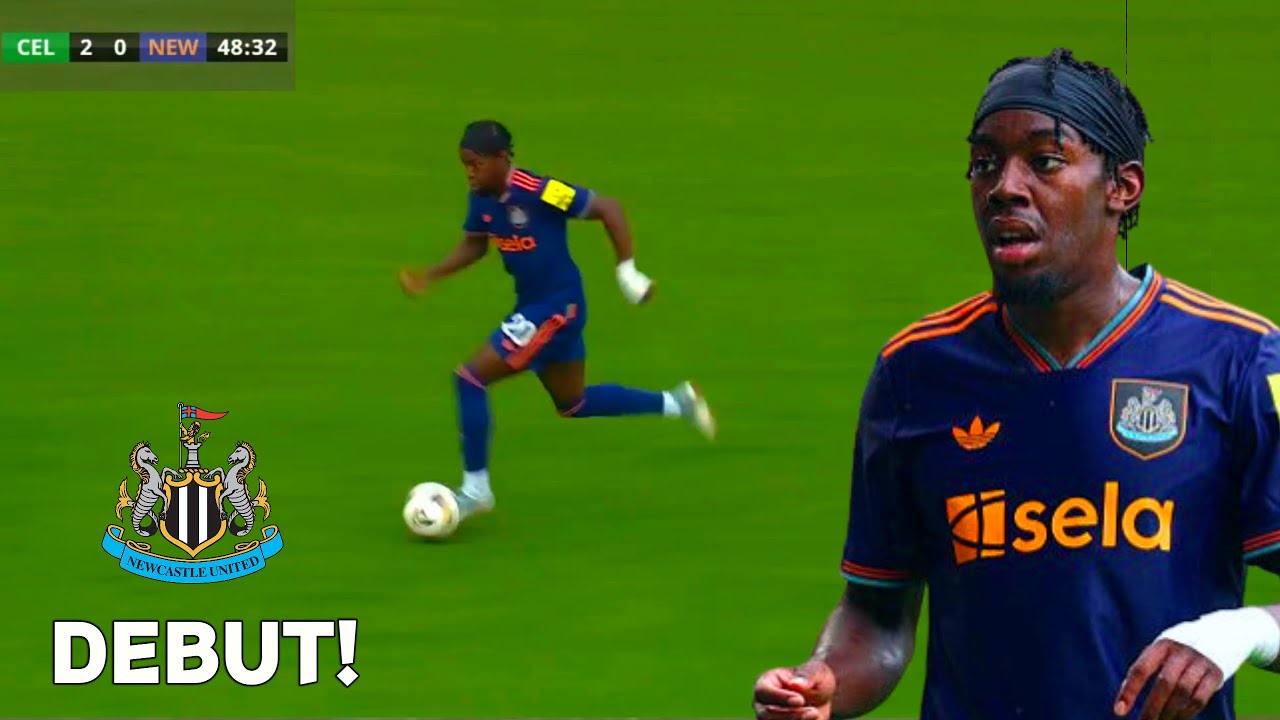 Anthony Elanga was UNSTOPPABLE on His DEBUT for Newcastle United vs Celtic (07/19/25)