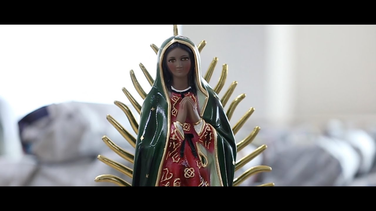 Proceso de creación de Virgen de Guadalupe por Artesanias Rosas Moreno
