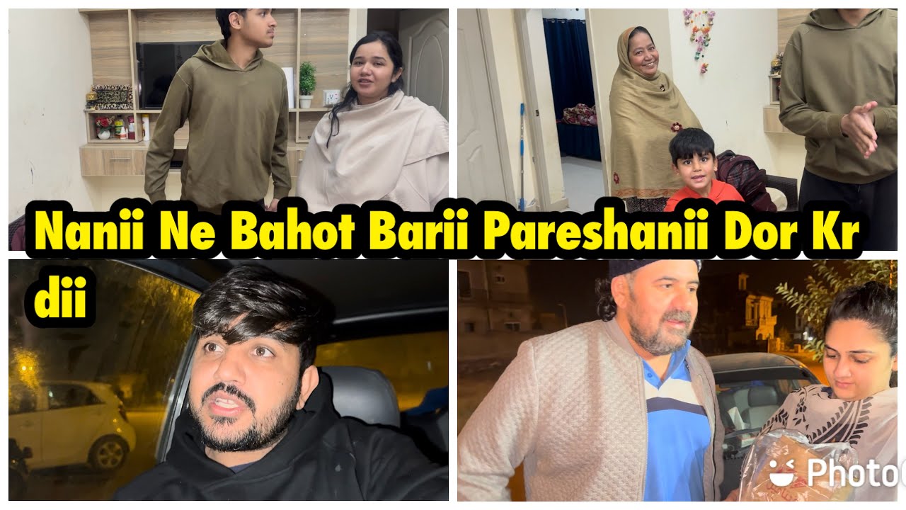NANII NE BAHOT BARII PARESHANII DUR KR DII . Babar Akbar vlog