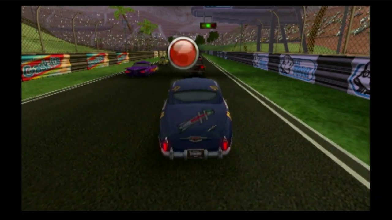 Cars Mater National Arcade Mode: Fabulous Hudson Hornet in Stadium Race  4
