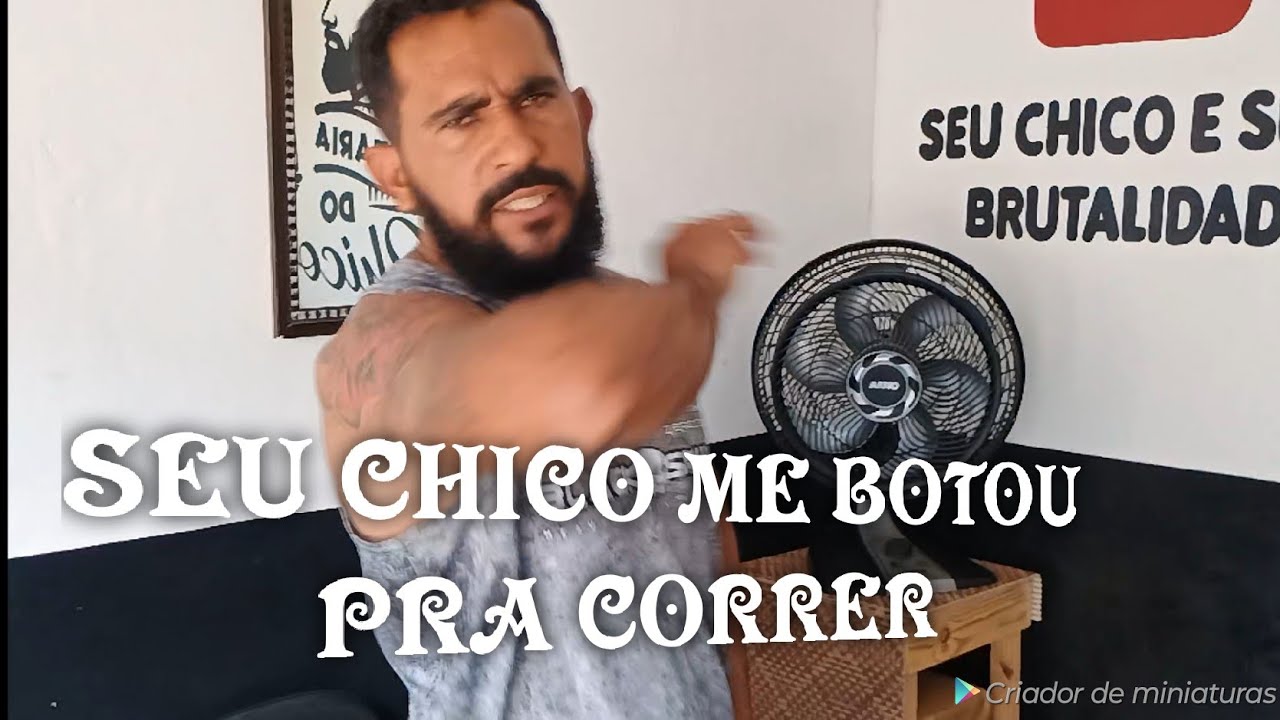 SEU CHICO ME BOTOU PRA CORRER DO SALÃO @seuchicoesuasbrutalidades7093 @seubiu14