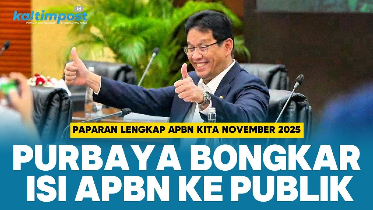 Yang Mau Update Kondisi Keuangan Negara Nonton Ini, Menkeu Purbaya Buka-bukaan APBN