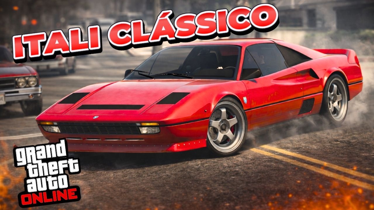 Olha esse carro que eu comprei no GTA online !!! Tunando ITALI CLÁSSICO