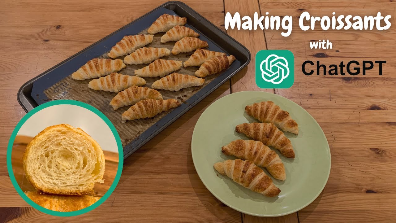 First Time Making Croissants Using ChatGPT's Recipe
