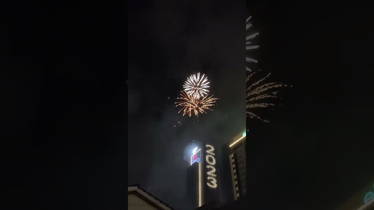 2023 New Year Fireworks - GTC Nairobi - Kenya