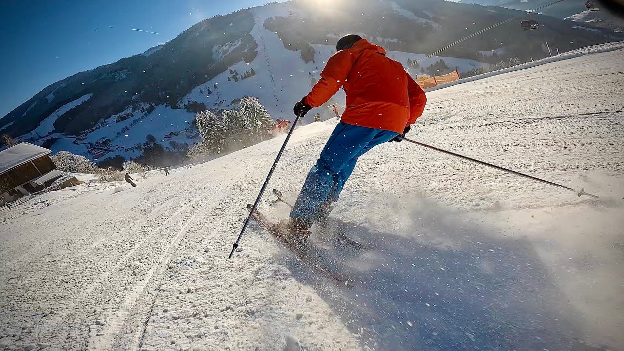 SKIING IN HINTERTHAL MARIA ALM AM HOCHKÖNIG '21/22