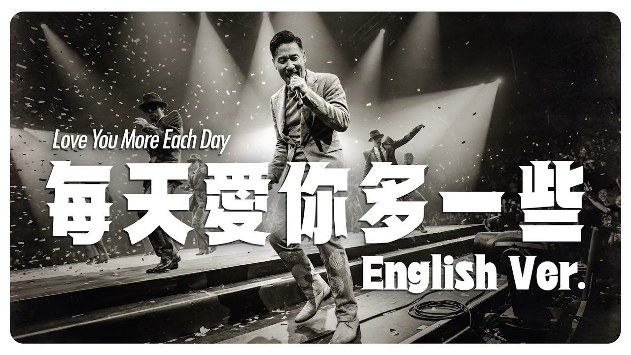 每天愛你多一些 (Love You More Each Day) English Ver. - 張學友 Jacky Cheung | Soul/Jazz Style AI Cover