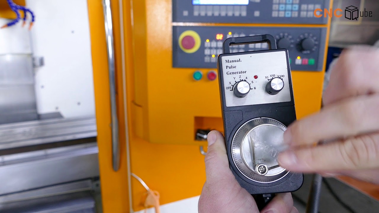 Frezarka CNC - Ruchy Ręczne | SZKOLENIE CNC , KURS | #3 | CNC-QUBE