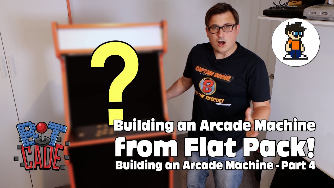 I Built An Arcade Machine from a Flat Pack Kit ! Building an Arcade Machine - Part 4