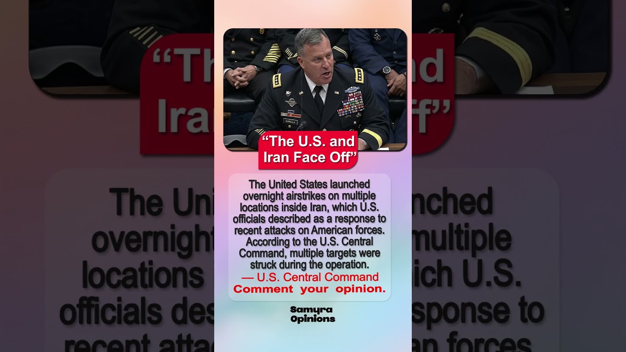 U.S.&ndash;Iran Tensions Escalate After Overnight Airstrikes #geopolitics #trendingnow