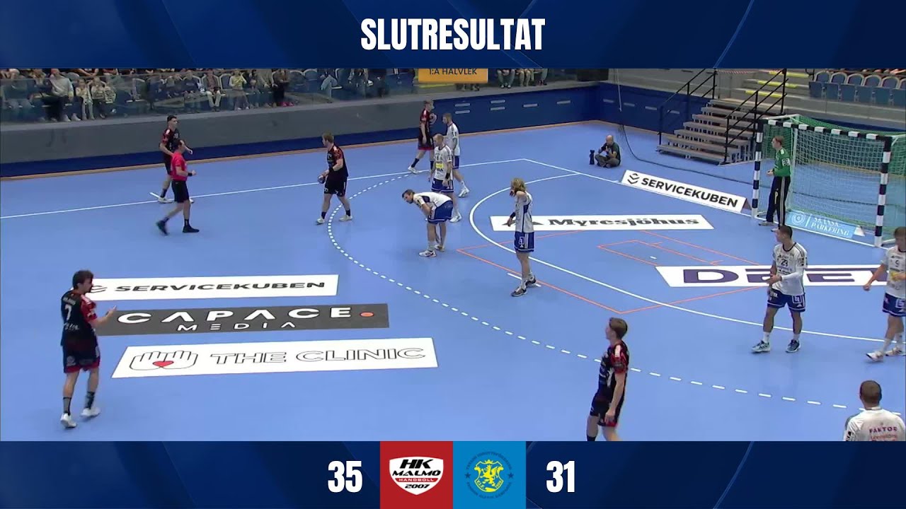 HK Malm&ouml; vs. Ystads IF HF - Game Highlights