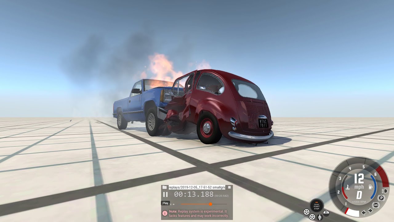 Учебное пособие по воспроизведению диска BeamNG (с использованием инструмента воспроизведения дис...