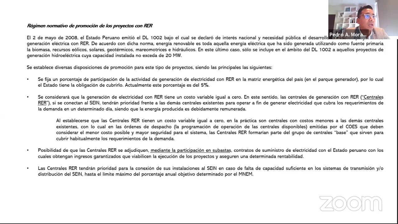 Tema: Introducción al derecho de la energía: regulación del sector eléctrico