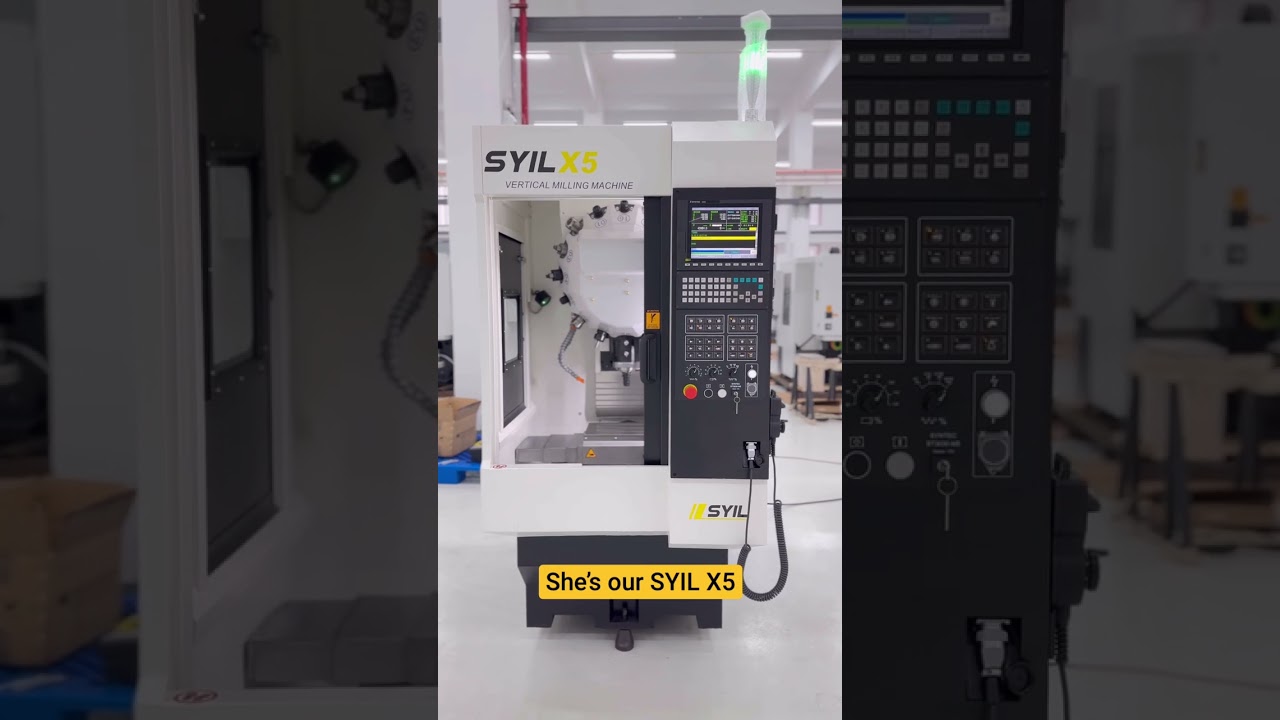 Mini Hobby CNC Machine - SYIL X5 | SYIL Machines Demo