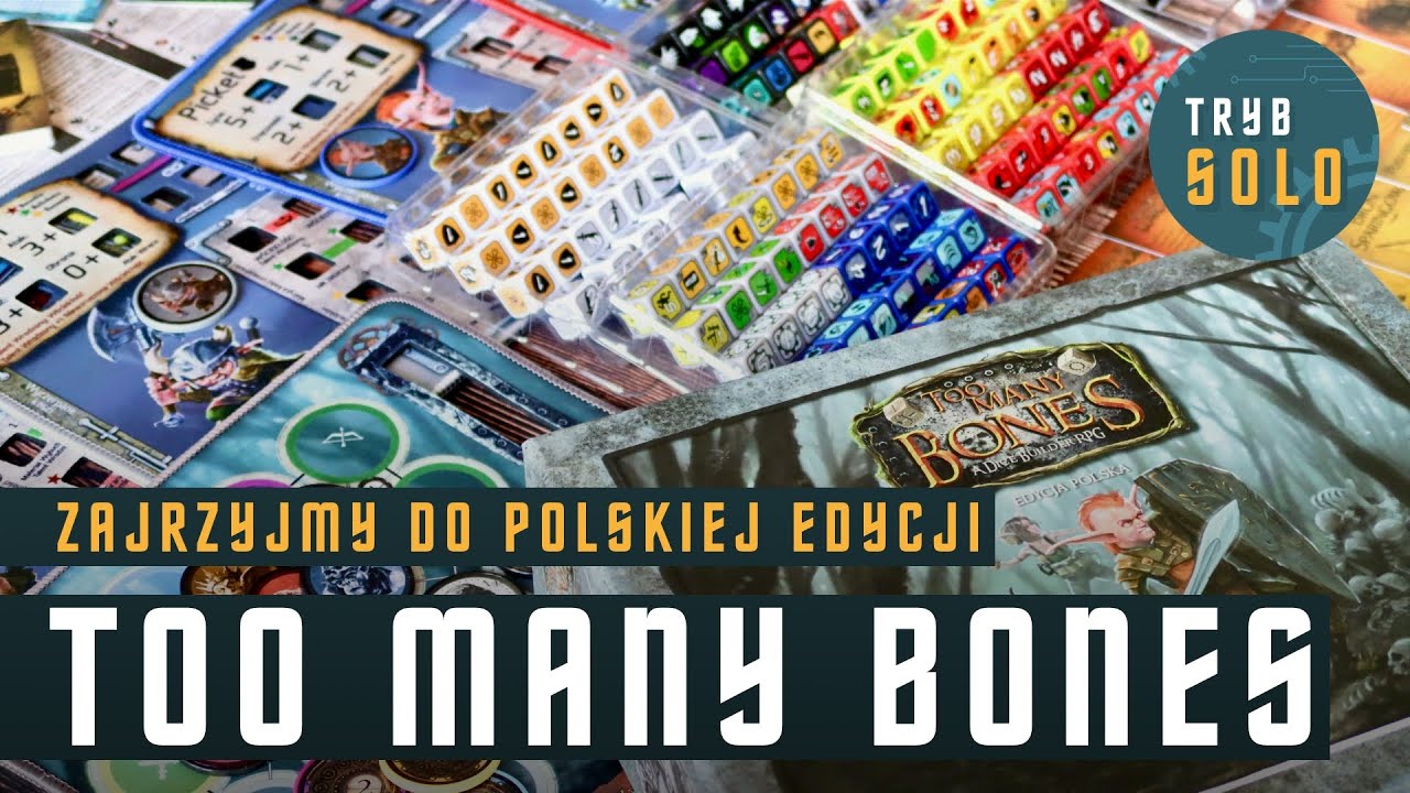 🇵🇱 Too Many Bones plus dodatek Ghillie | zajrzyjmy do polskiej edycji (unboxing)