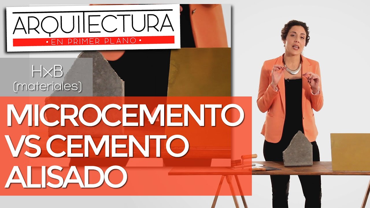 MICROCEMENTO vs CEMENTO ALISADO - ¿Cuál es la diferencia? - ARQUITECTURA Y CONSTRUCCIÓN