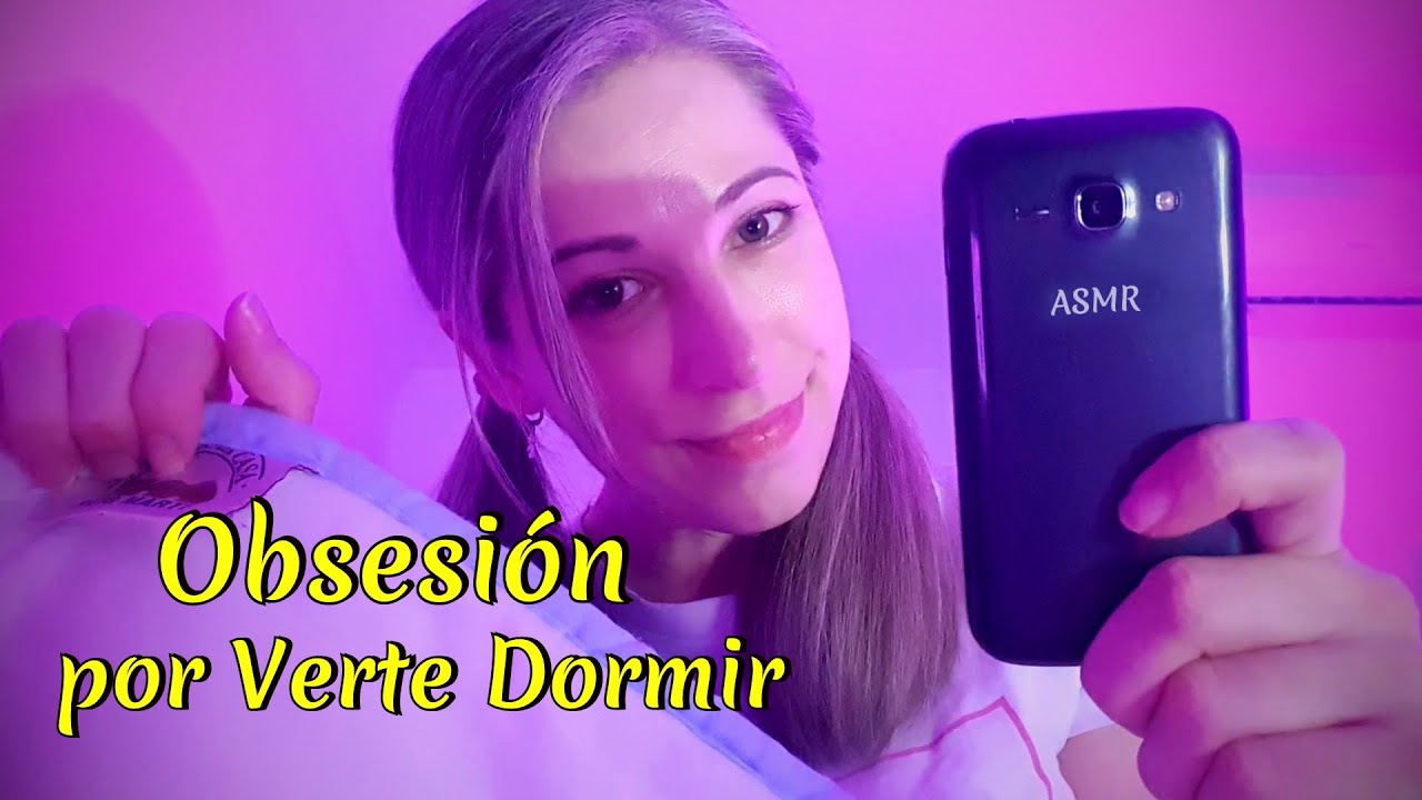 ASMR | Chica Obsesionada con Verte dormir | En tu camita Roleplay | Atencion Personal | Español