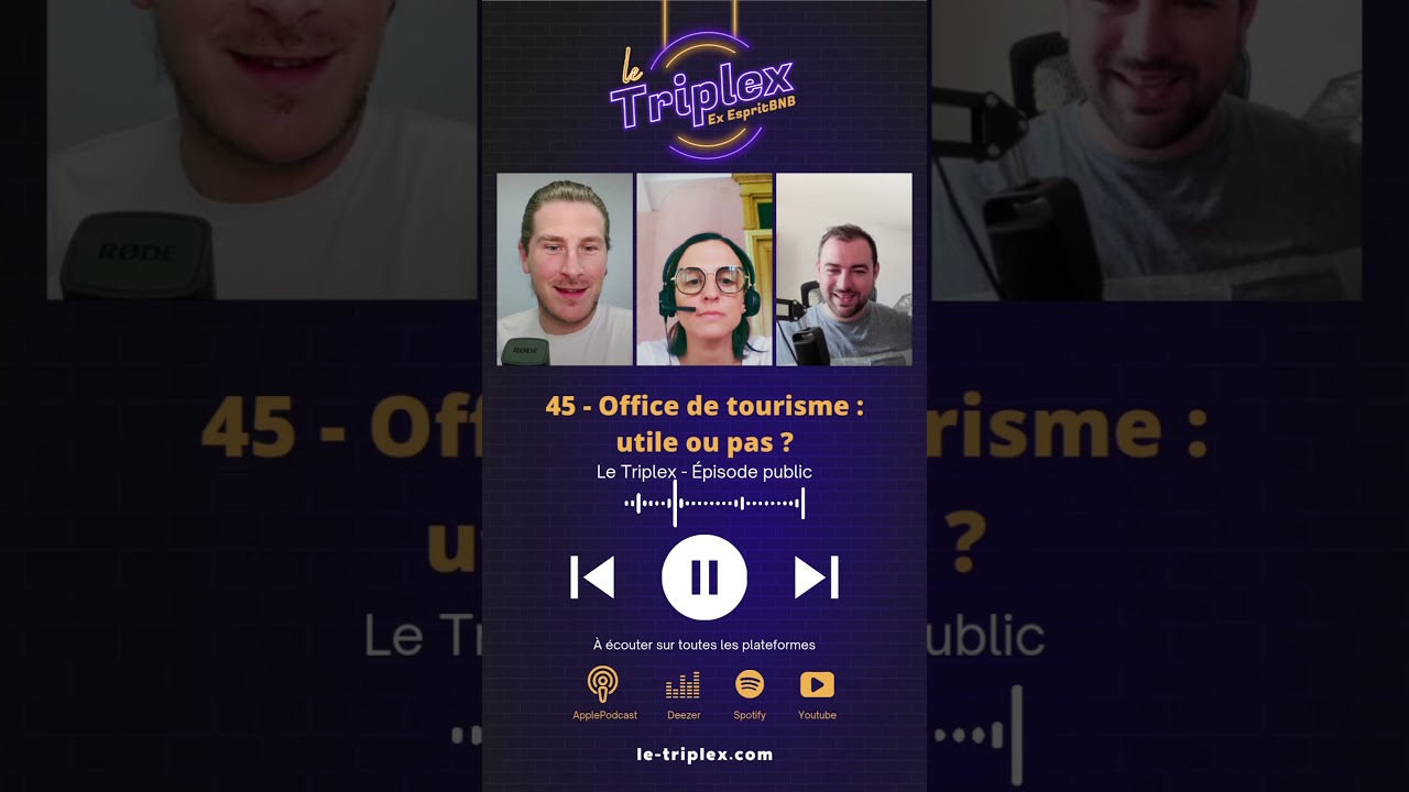 Office de tourisme moderne &ccedil;a existe 👍#podcast #immobilier #letriplexpodcast