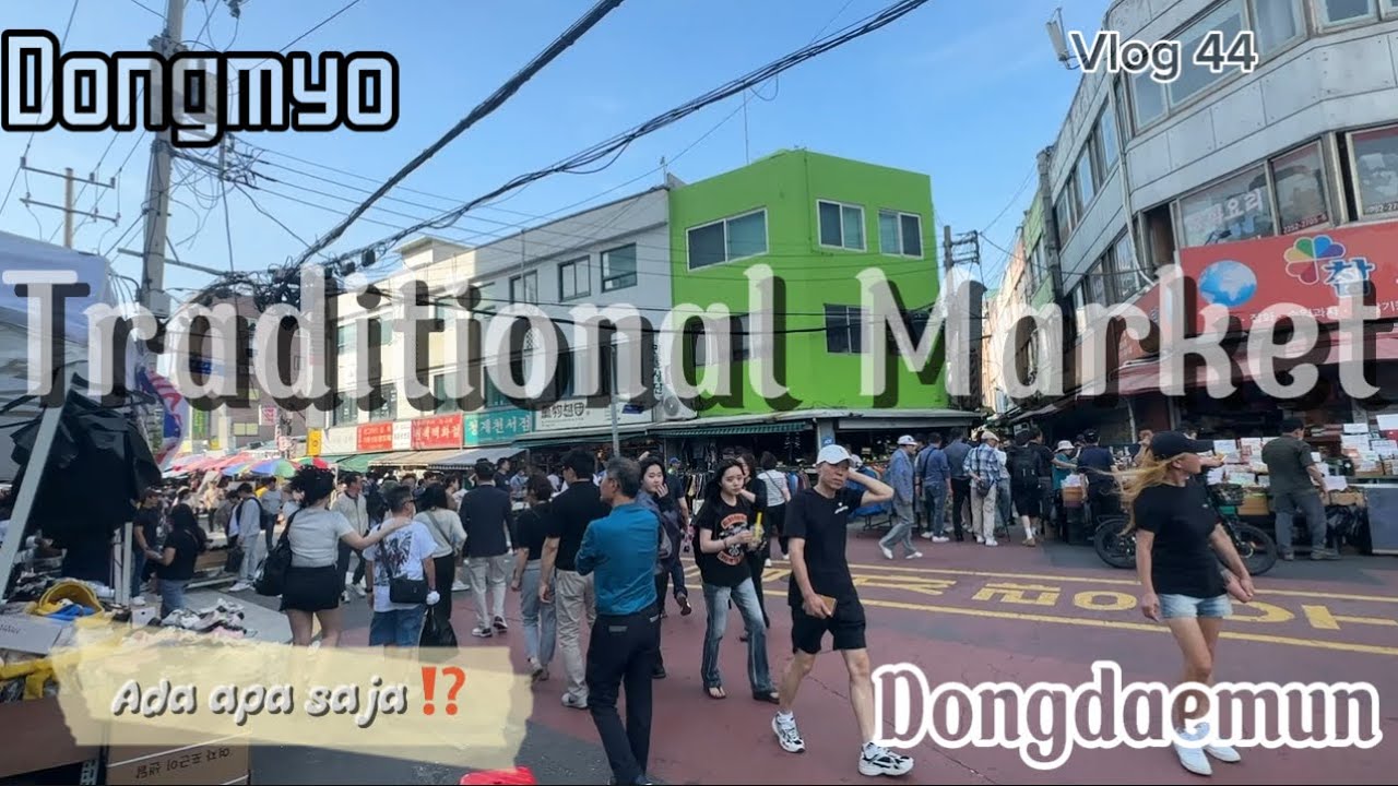 DONGDAEMUN traditional market in South Korea 🇰🇷