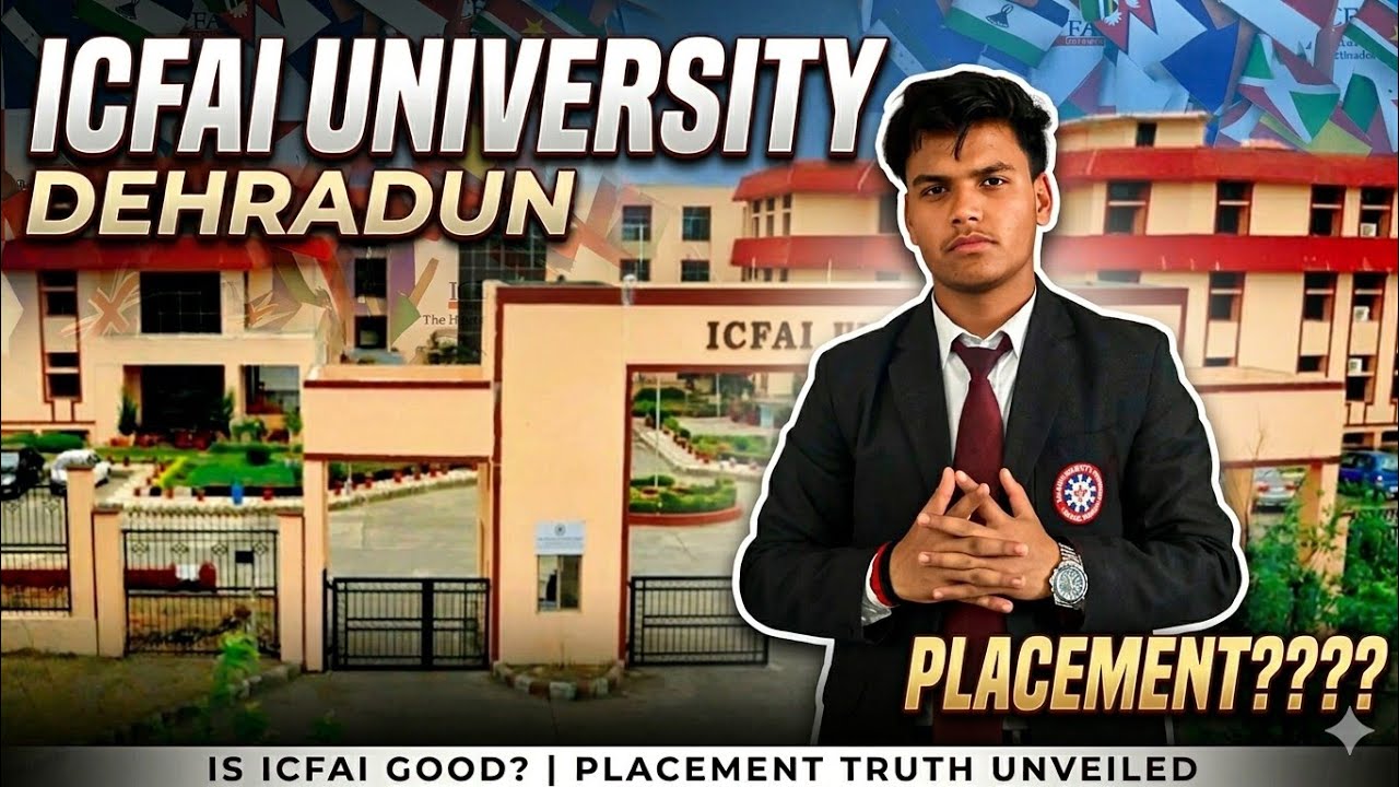 ICFAI University Dehradun Campus & Admission 2026 | Full Introduction Video 🎥🏫