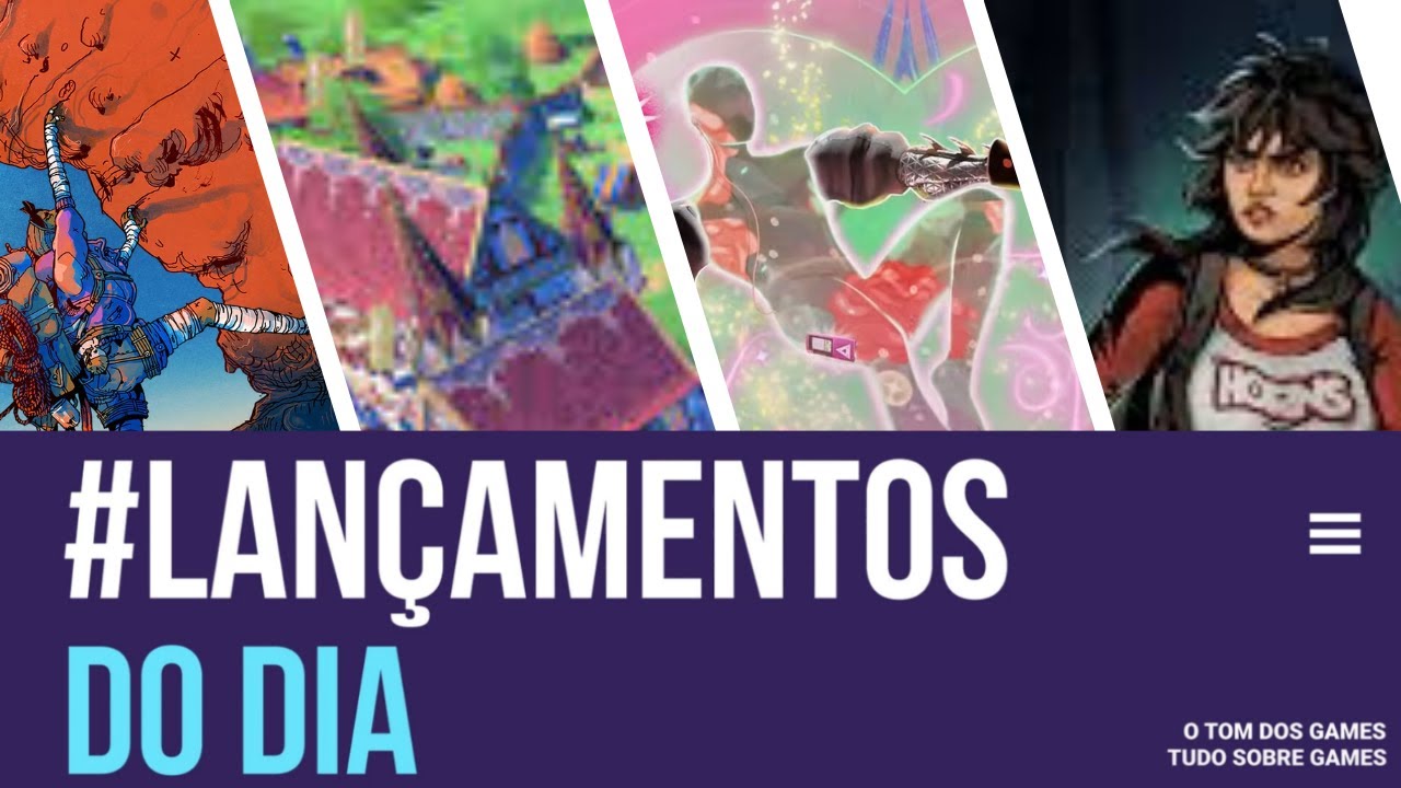 ESCALADA EXTREMA, CIDADE MEDIEVAL, RITMO POP E TERROR SOMBRIO: OS LANÇAMENTOS DE HOJE!