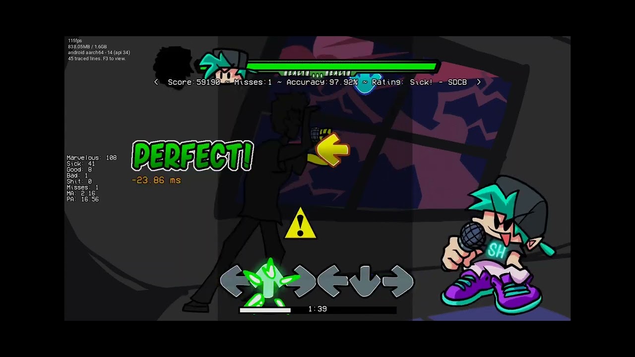 fnf Shaggy x matt god mode collection Lost Ultra Instinct clear 17 misses