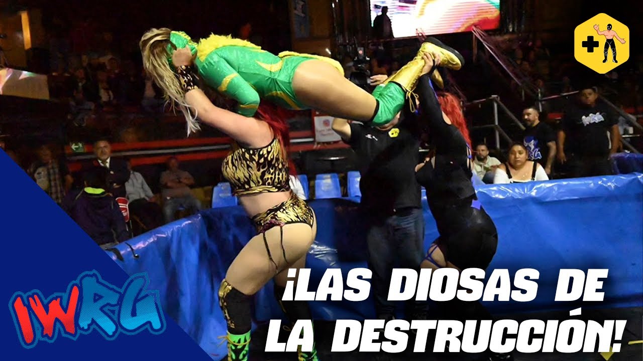 Sadika y Satania vs Bengalee y Sagitarius | IWRG en la Arena Naucalpan