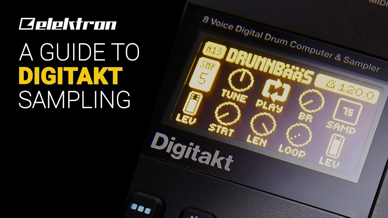 Руководство по глубокому погружению в Elektron DIGITAKT SAMPLING