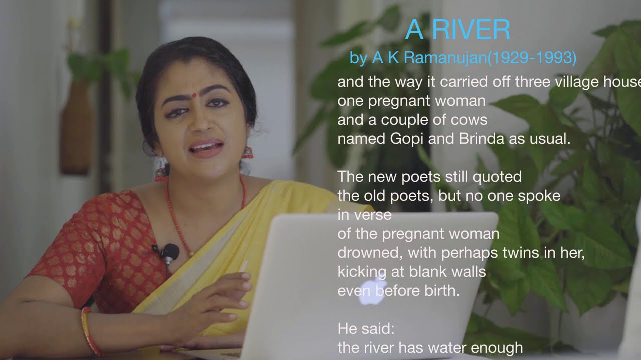 A River by A. K. Ramanujan | Summary | English Literature Lessons