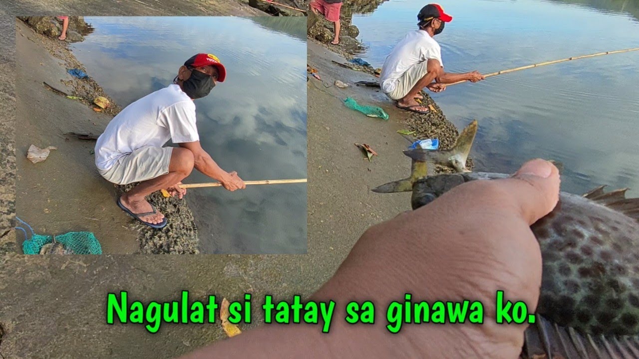 Talakitok hunting naging danggit fishing | Mabisang pamain sa danggit o rabbit fish