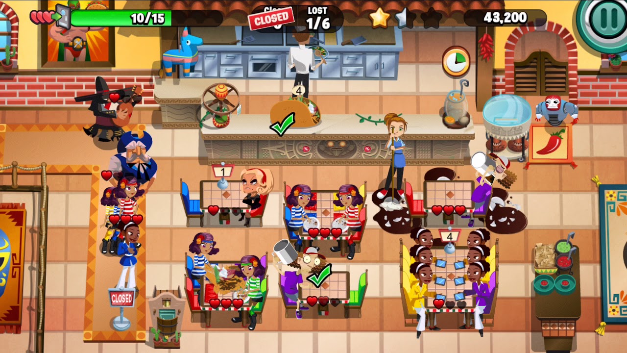 2018 Diner Dash Taco Gigante  level 148