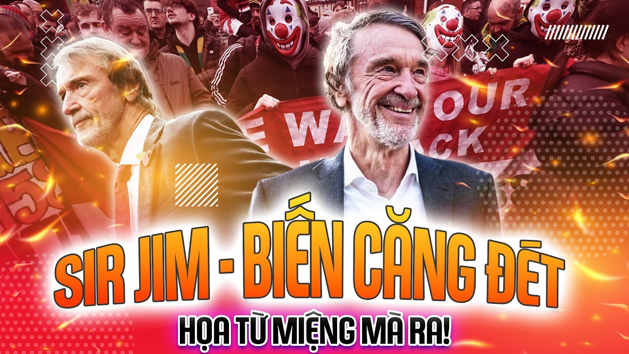 TRỰC TIẾP | MAN UTD: SIR JIM RATCLIFFE GÂY ĐẠI HỌA, BIẾN CĂNG ĐÉT TẠI OLD TRAFFORD!!!
