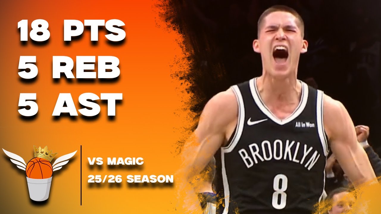Egor Demin 18 Points/5 Assists vs Magic Full Highlights! (1/7/2026)
