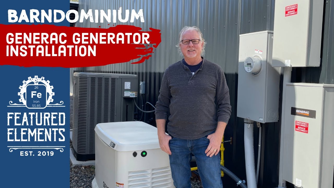 Barndominium Generac Installation