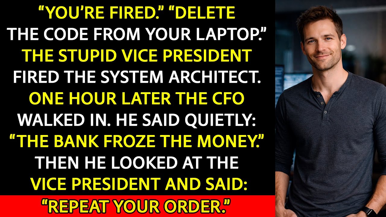 VP Fired Me Like an Idiot — The Bank Froze His Company